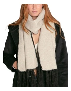 Mountain Side Scarf in Cream