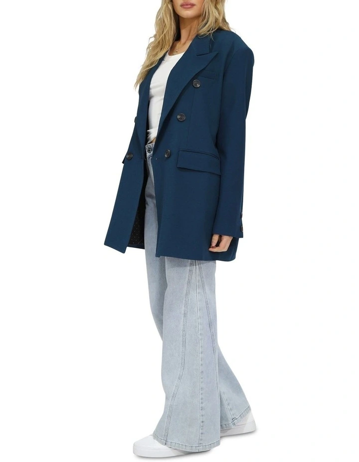 Found in the Wild Blazer in Dark Blue image 3