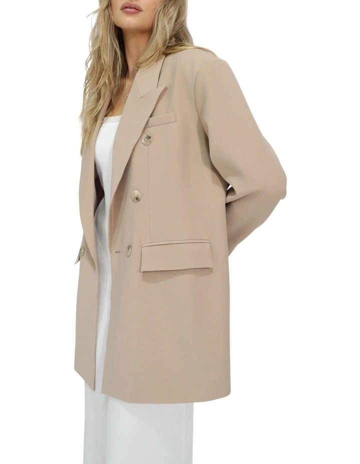 Found In The Wild Blazer in Camel image 3
