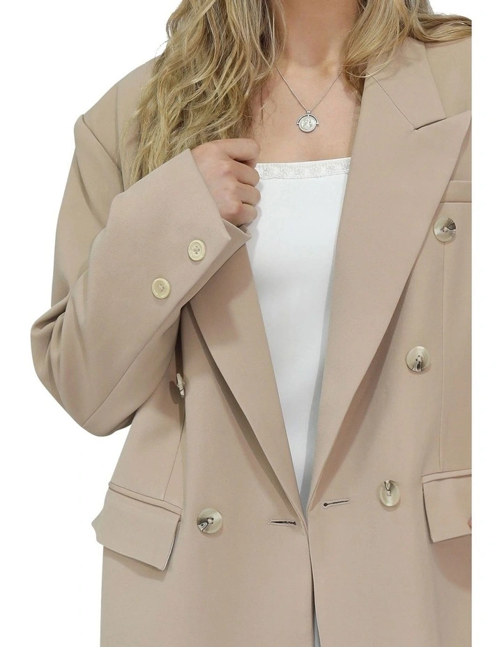 Found In The Wild Blazer in Camel image 7