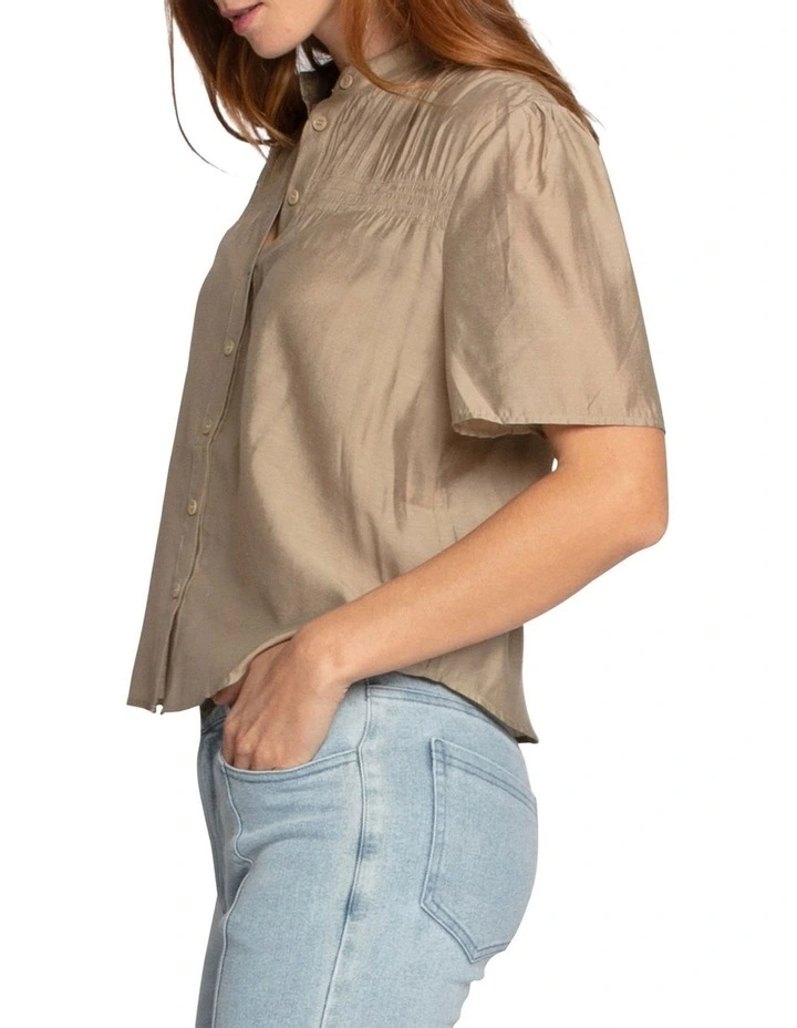 Honeylace Blouse in Marigold image 2