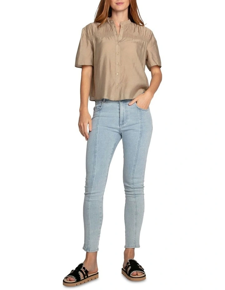 Honeylace Blouse in Marigold image 4