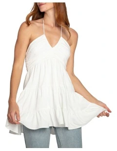 Sunkiss Halter Top in White