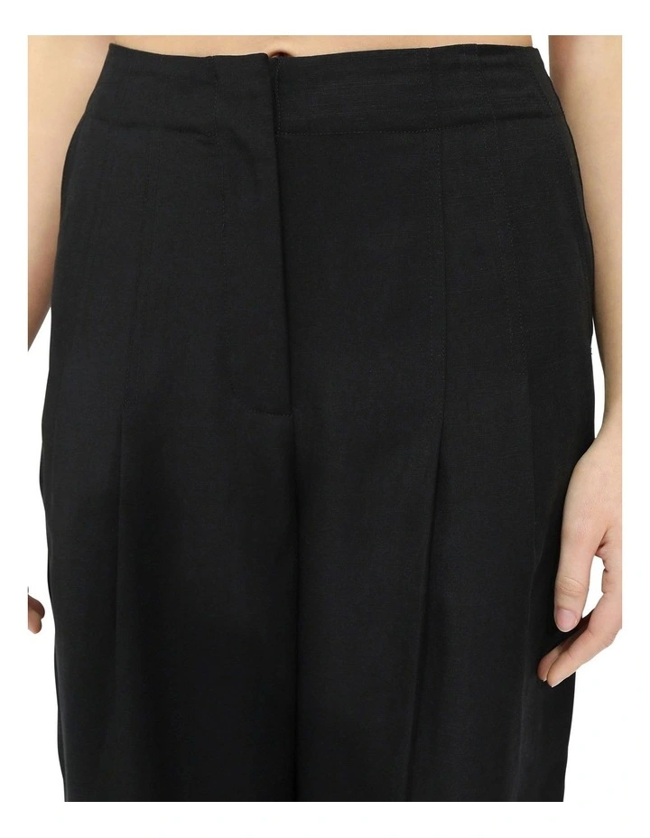 Delilah Wide Leg Pant in Black image 7
