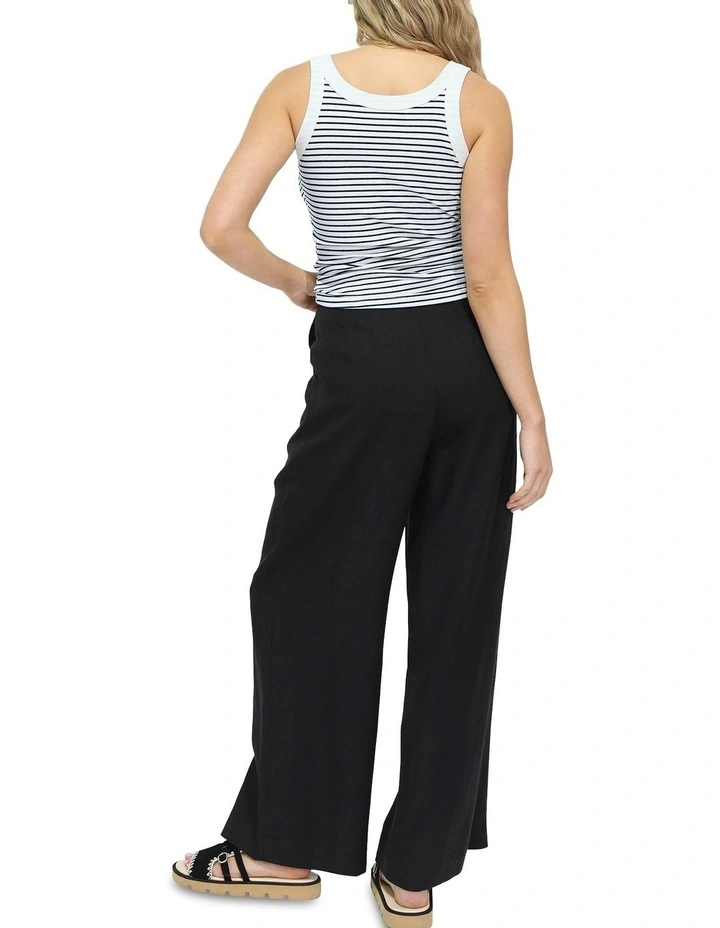 Last Time Ribbed Tank Top in White image 4