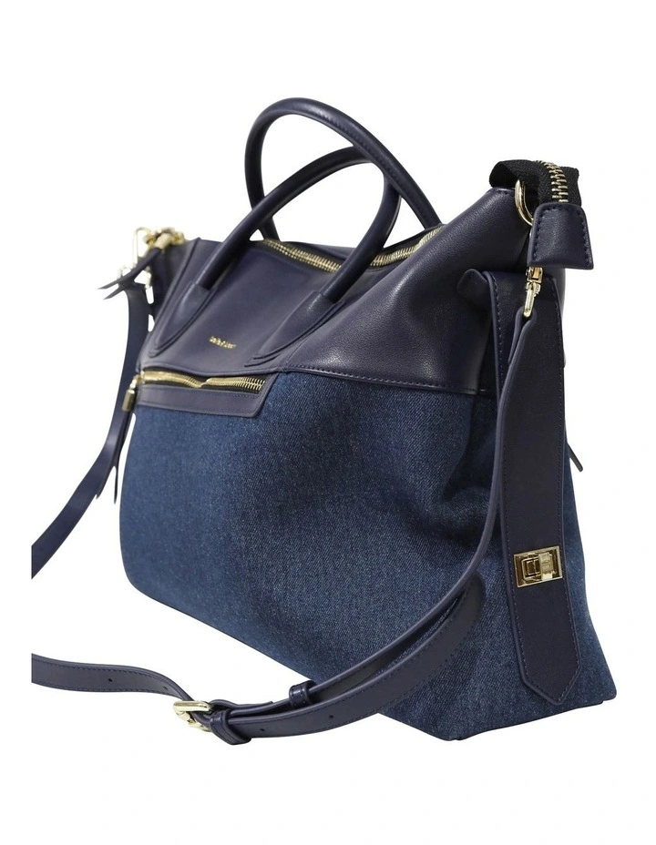 Wild Heart Weekender Bag in Denim image 3
