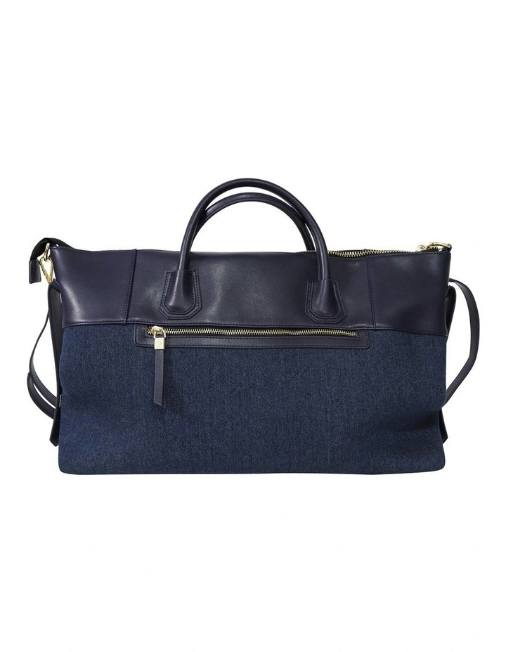 Wild Heart Weekender Bag in Denim image 4