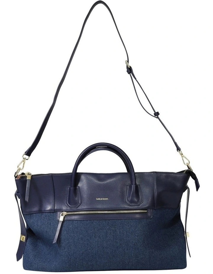 Wild Heart Weekender Bag in Denim image 7
