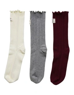 Beloved Socks 7 Pack in Mixed