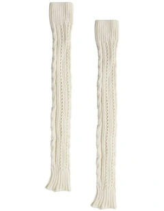 City Cool Leg Warmers in Natural