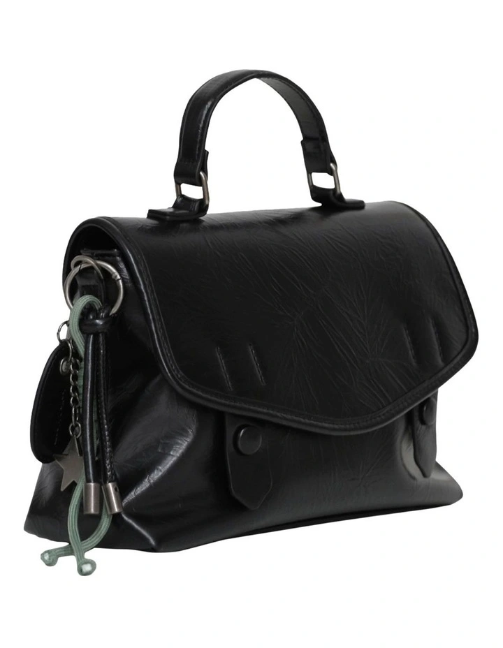 Amara Dust Pu Bag in Black image 3
