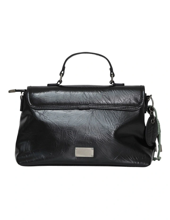 Amara Dust Pu Bag in Black image 4