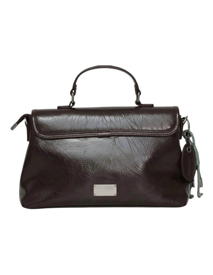 Amara Dust PU Bag in Chocolate image 3