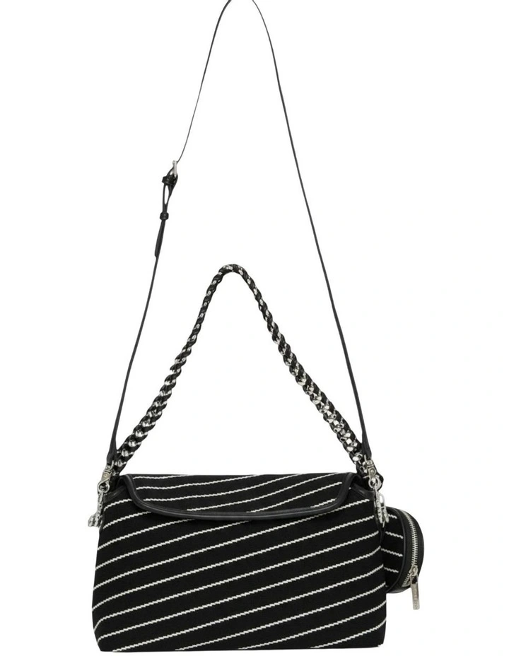 Elodie Day PU Bag in Black image 4