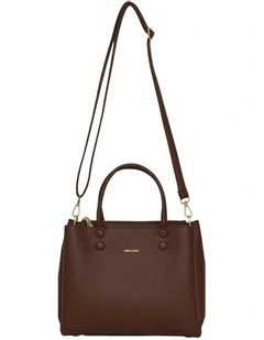 Vivi Luna PU Bag in Chocolate