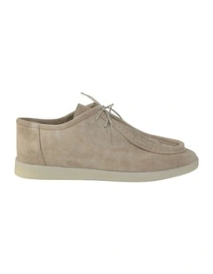 Heatwave Suede Boat Shoes in Sand