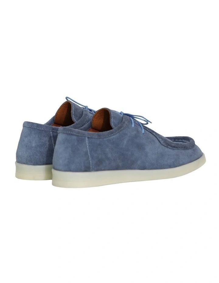 Heatwave Suede Boat Shoes in Blue image 3