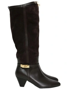 Wild Thing Knee High Boot in Chocolate