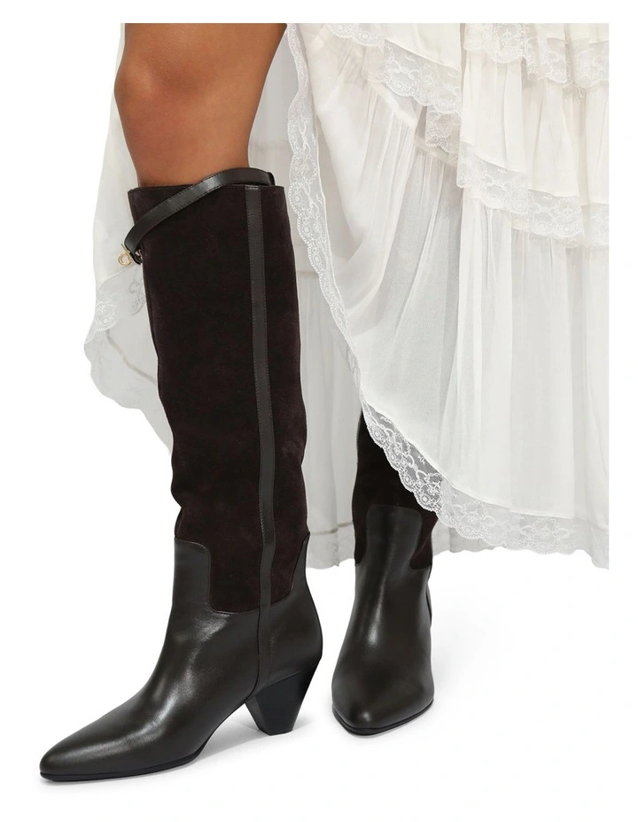 Wild Thing Knee High Boot in Chocolate image 2