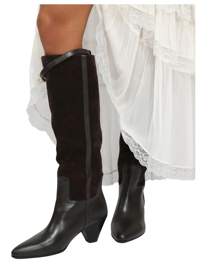 Wild Thing Knee High Boot in Chocolate image 3