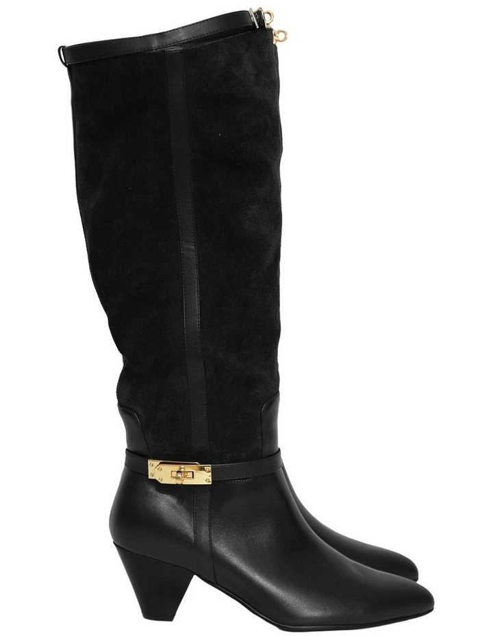 Wild Thing Knee High Boot in Black image 2