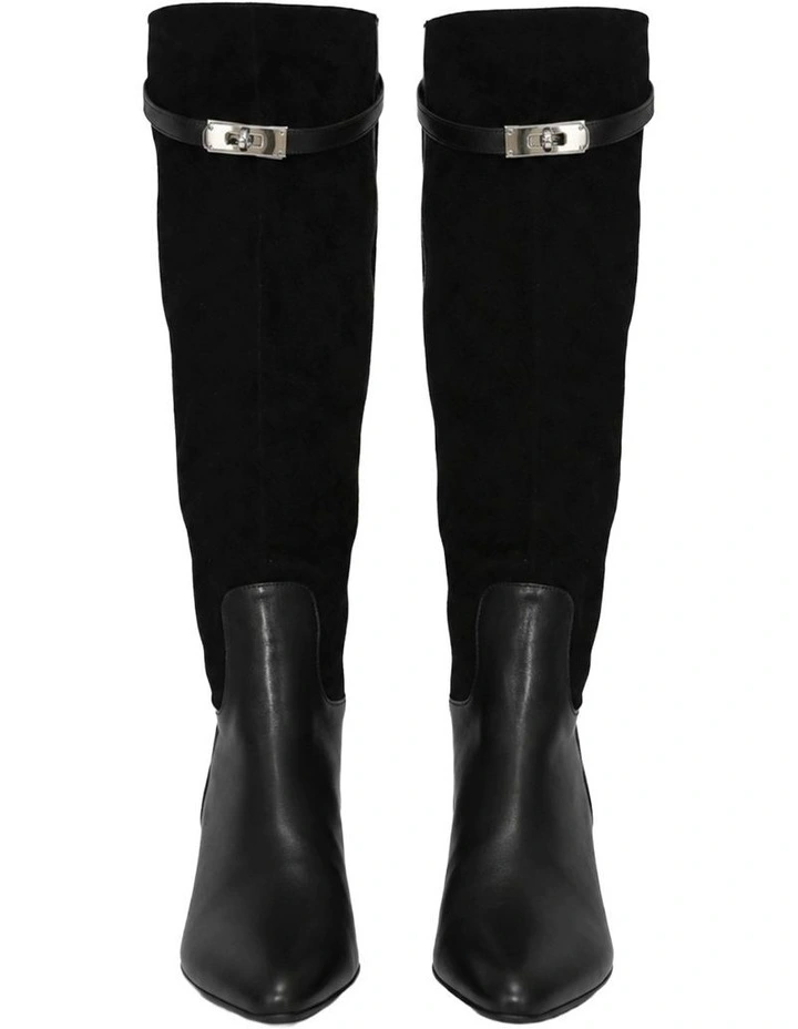 Wild Thing Knee High Boot in Black image 3