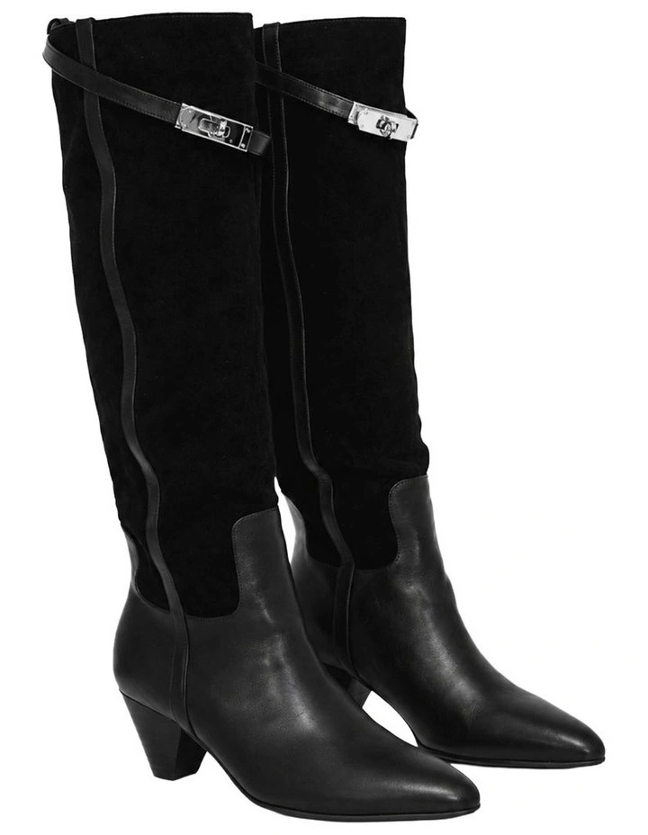 Wild Thing Knee High Boot in Black image 4