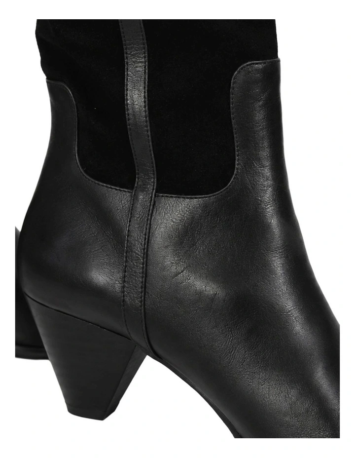 Wild Thing Knee High Boot in Black image 6
