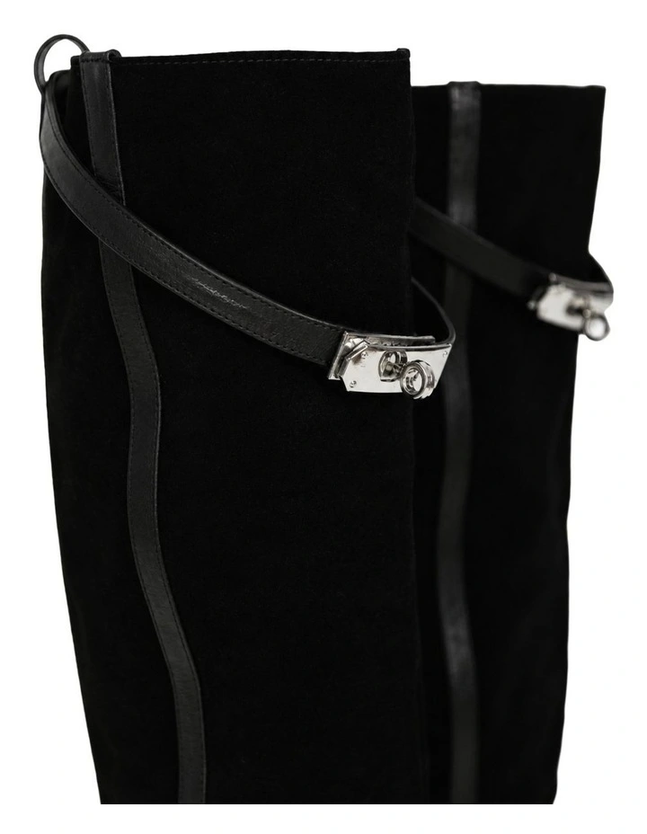 Wild Thing Knee High Boot in Black image 7