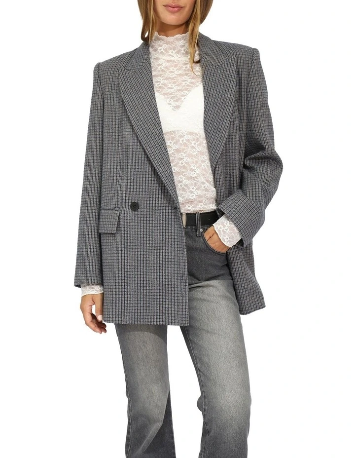 Big Brother Talk Blazer in Blue image 1