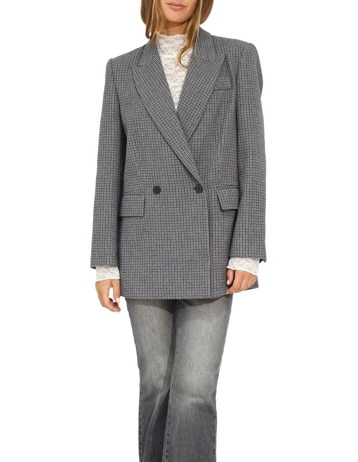 Big Brother Talk Blazer in Blue image 2