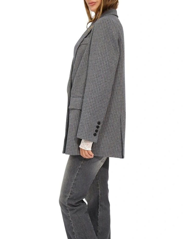 Big Brother Talk Blazer in Blue image 3