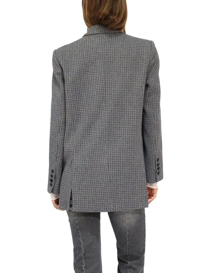 Big Brother Talk Blazer in Blue image 4