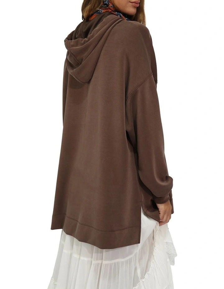 Easy Win Sweatshirt in Brown image 3