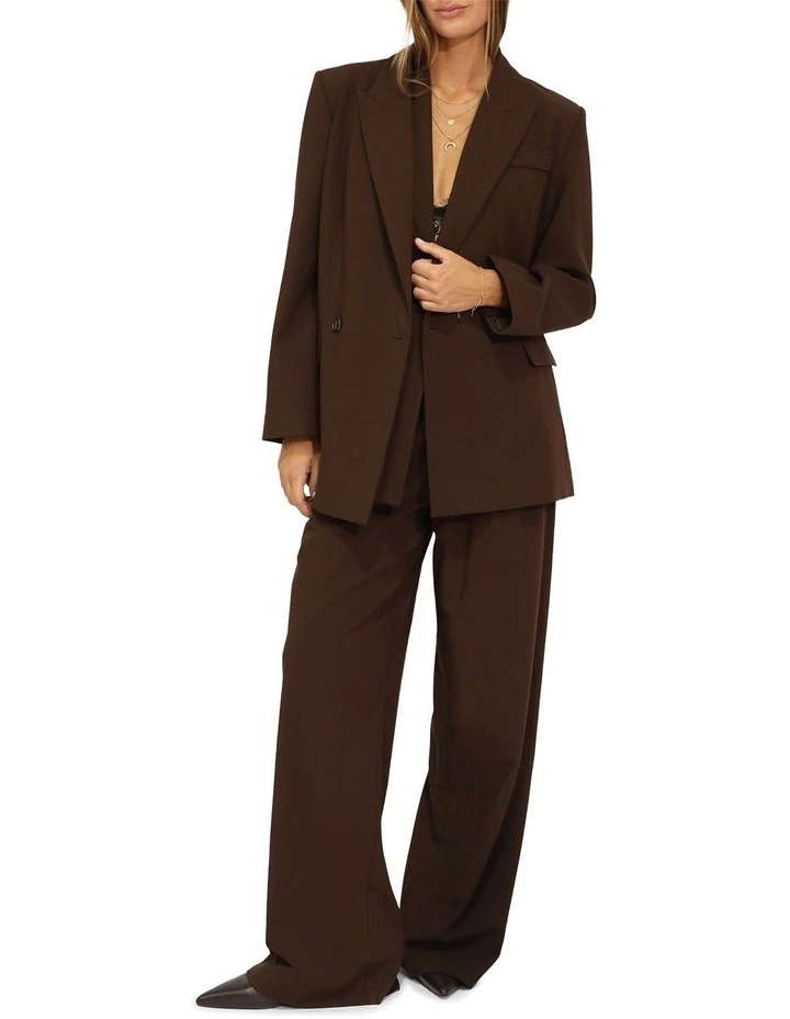 Ready for Your Love Wide Leg Pant in Chocolate image 4