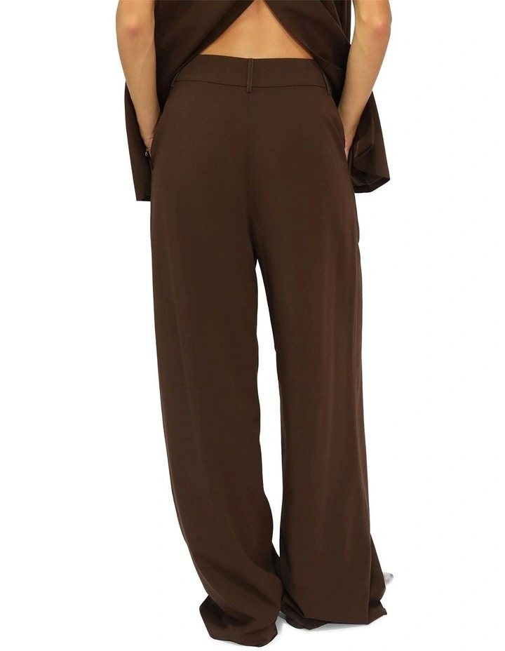 Ready for Your Love Wide Leg Pant in Chocolate image 5
