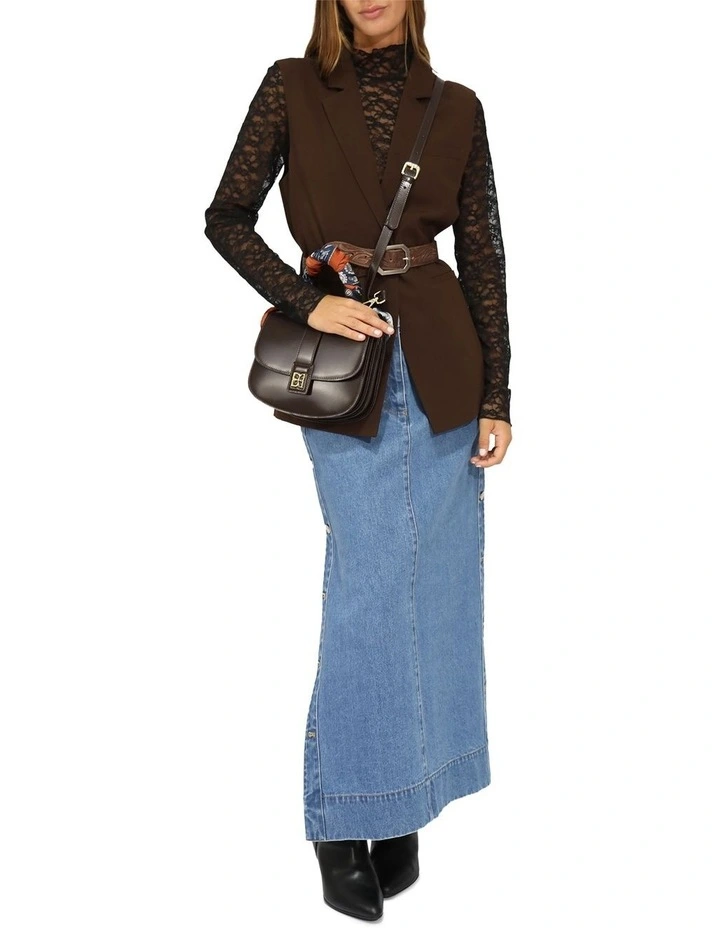 Make it Mine Vest in Chocolate image 5