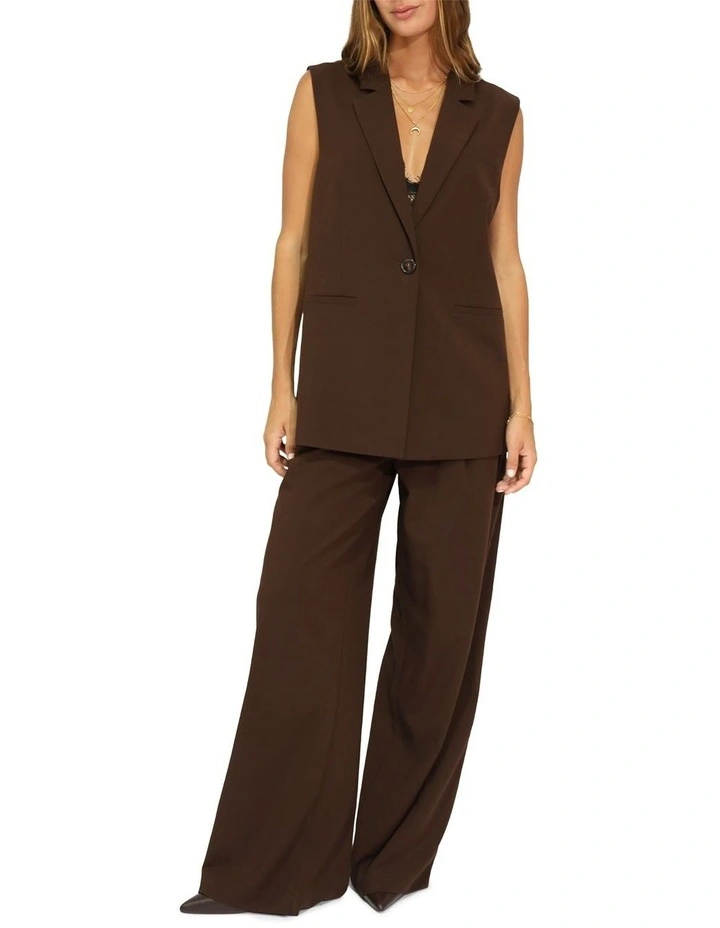 Make it Mine Vest in Chocolate image 7