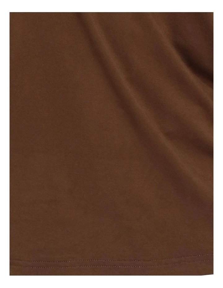 Easy Love Long Sleeve Top in Chocolate image 7