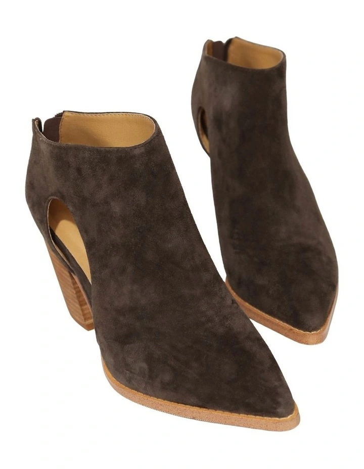 Midnight Special Suede Ankle Boot in Chocolate image 4