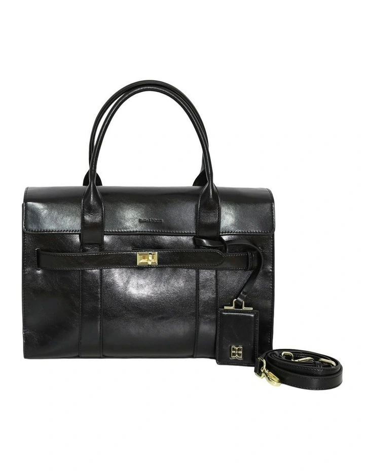So What Tote Bag in Black image 1