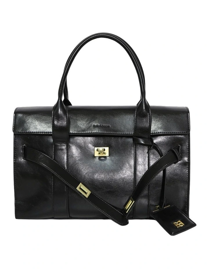 So What Tote Bag in Black image 2