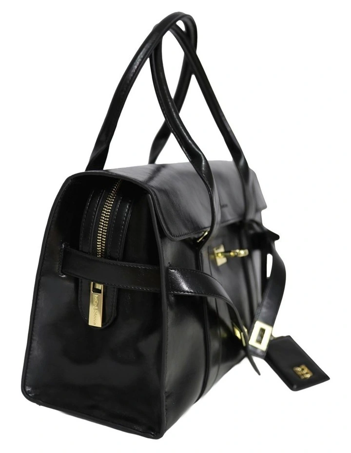 So What Tote Bag in Black image 5