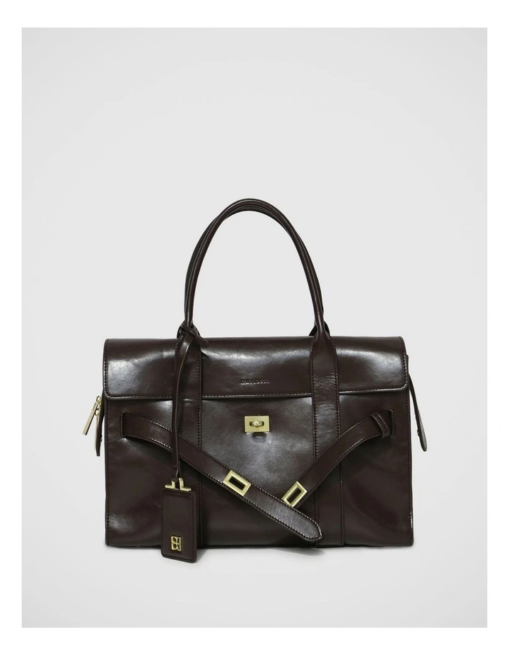 So What Tote Bag in Chocolate image 2