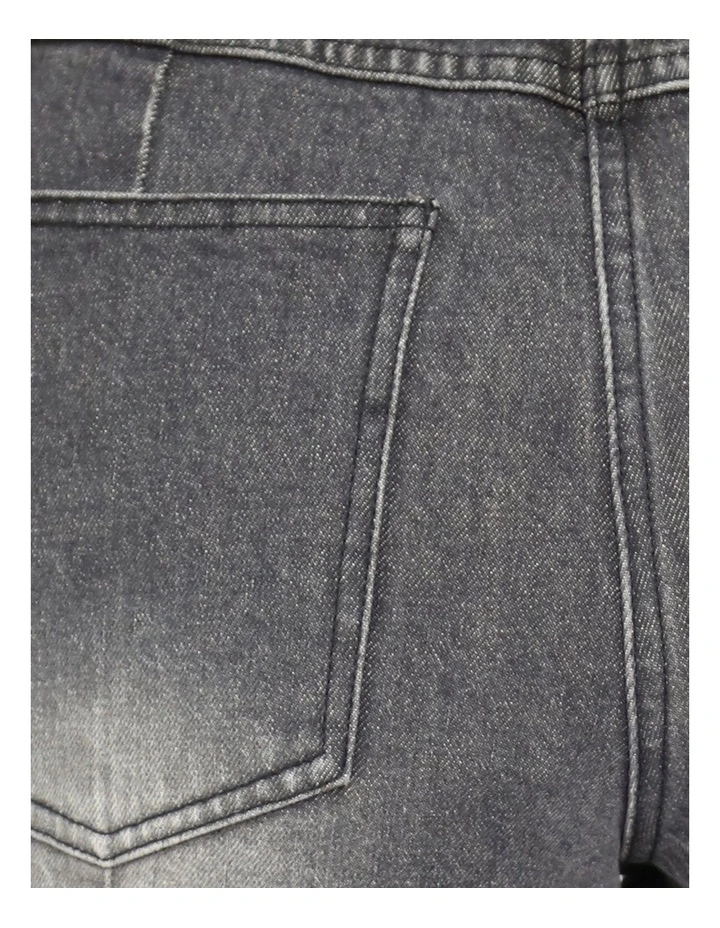 Top Score Bootleg Jean in Medium Black Wash image 5