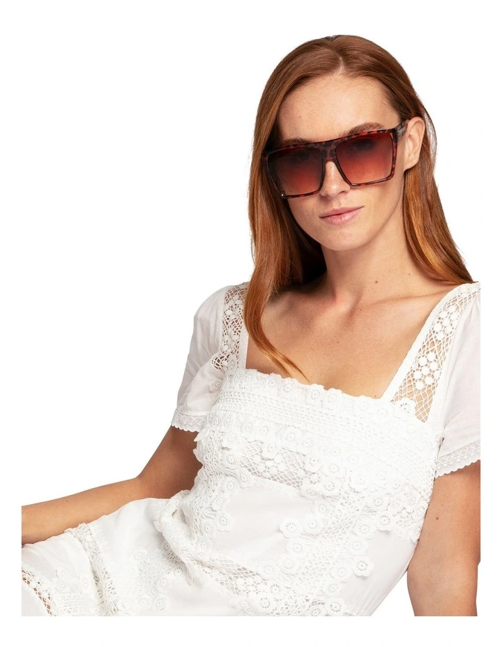 Halo Sunglasses in Classic Tort image 3