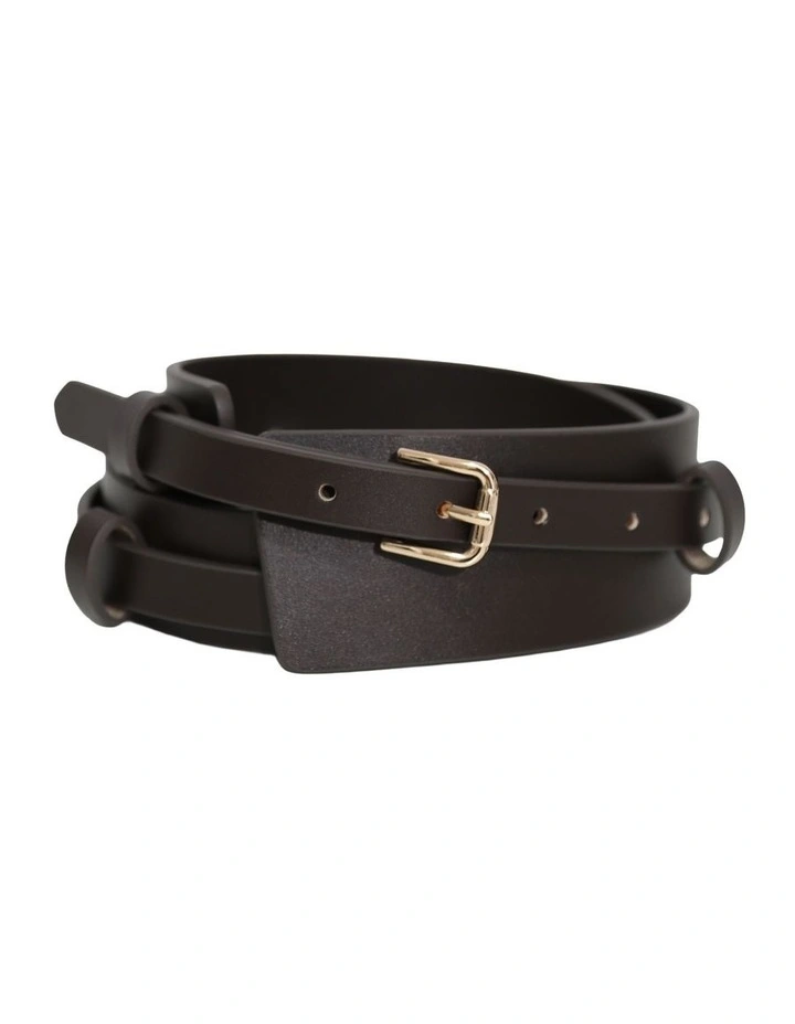 Easy Together 2in1 Belt in Chocolate image 1