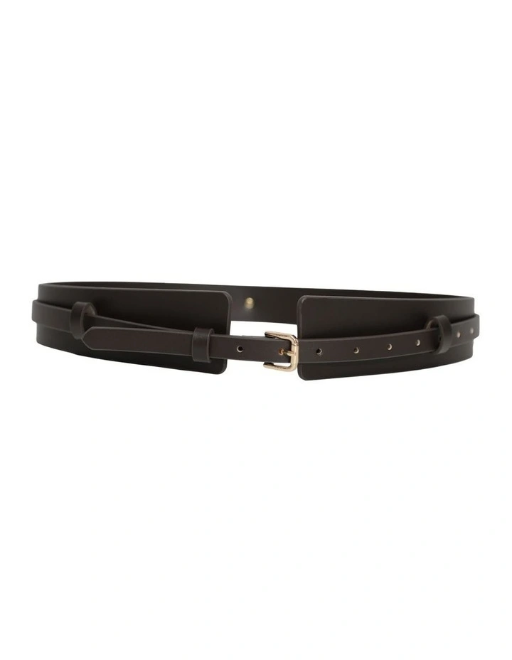 Easy Together 2in1 Belt in Chocolate image 3