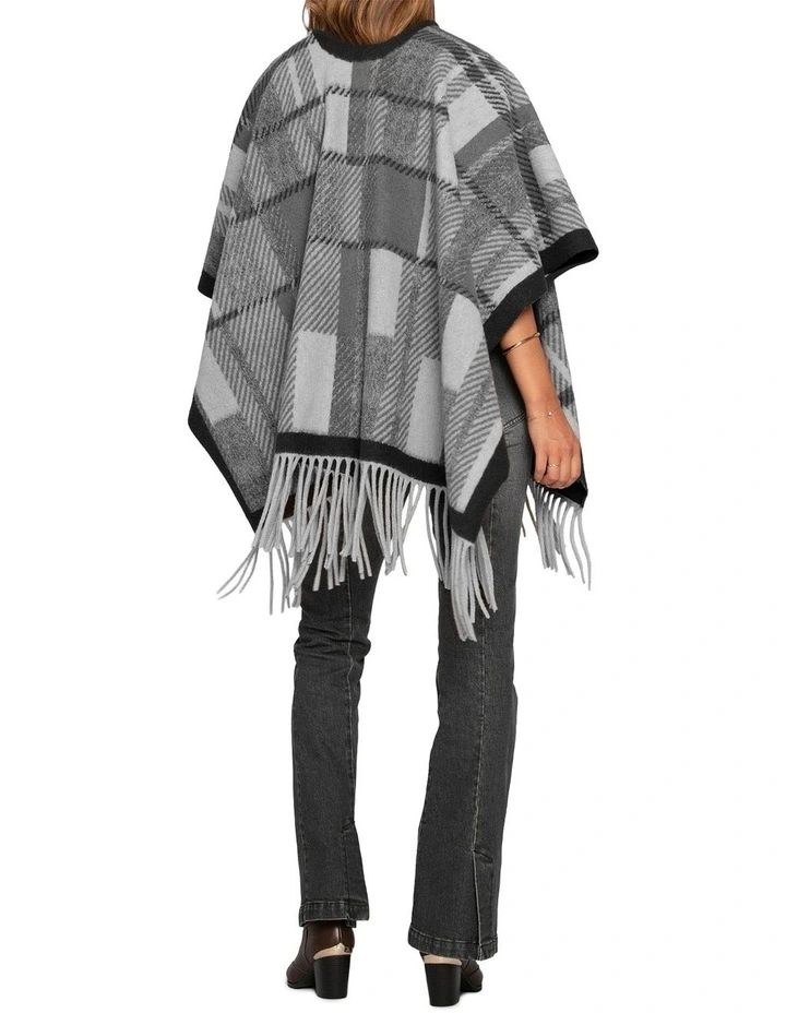 Worth The Wait Scarf in Black image 4
