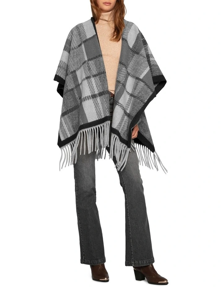 Worth The Wait Scarf in Black image 5